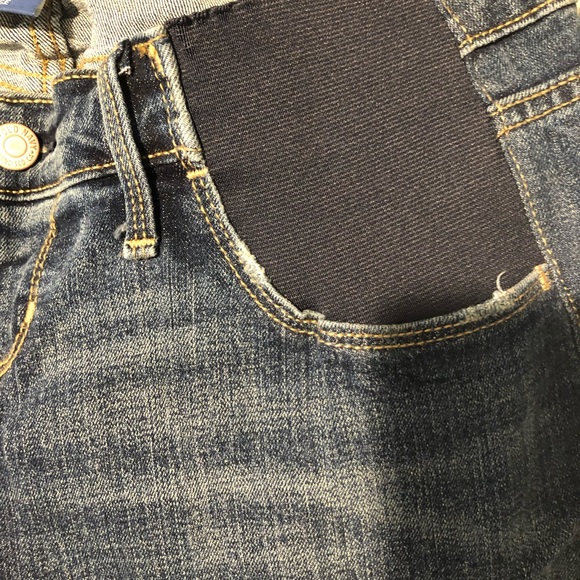 Old navy maternity side panel boot cut jeans - Picture 4 of 13